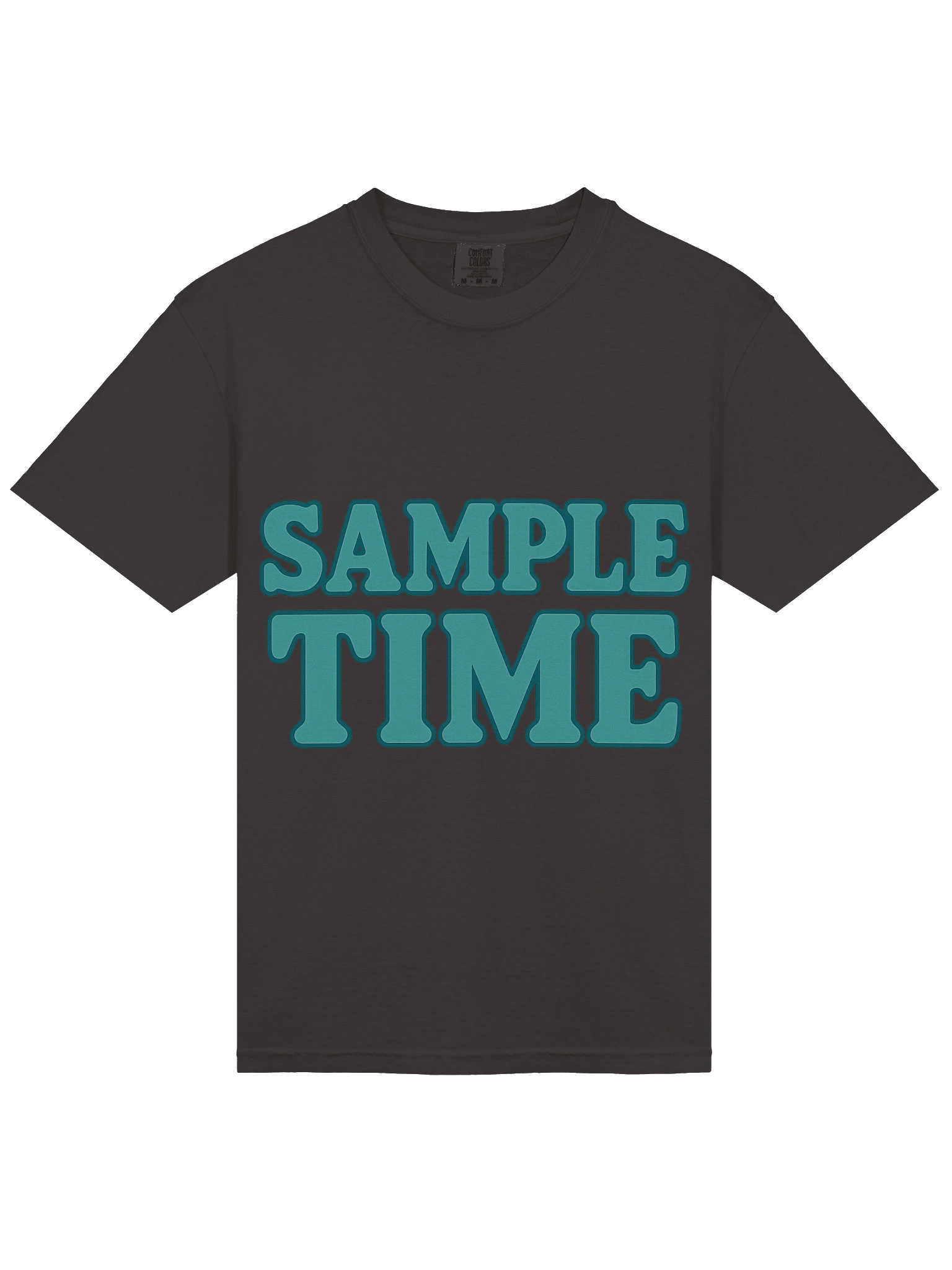 Sample Time Teal T-Shirt product image (18)