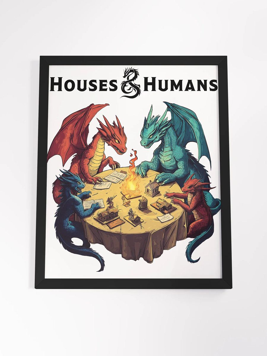 Houses and Humans - Framed Poster product image (4)