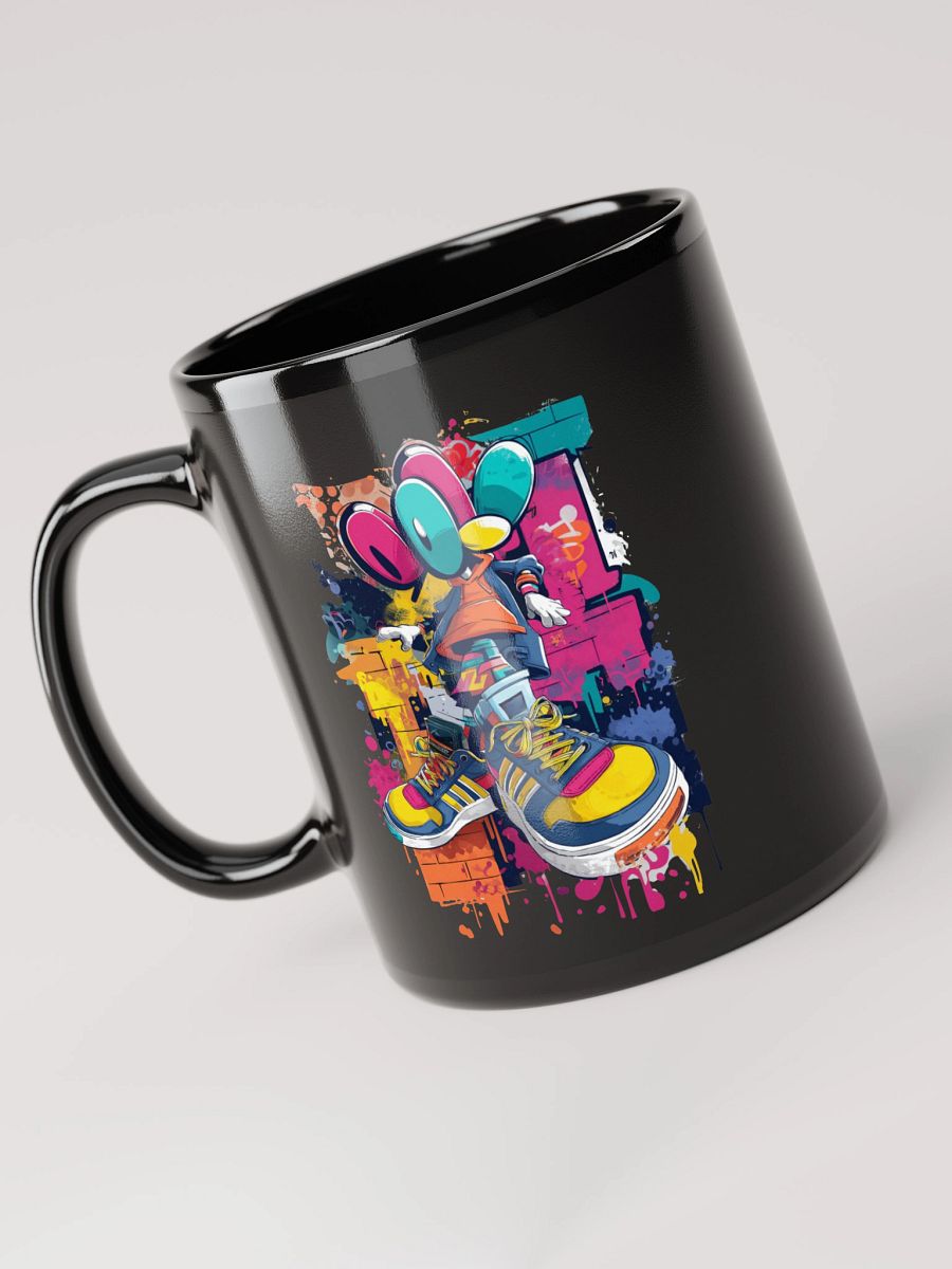 Graffiti Street Art Black Glossy Mug product image (6)