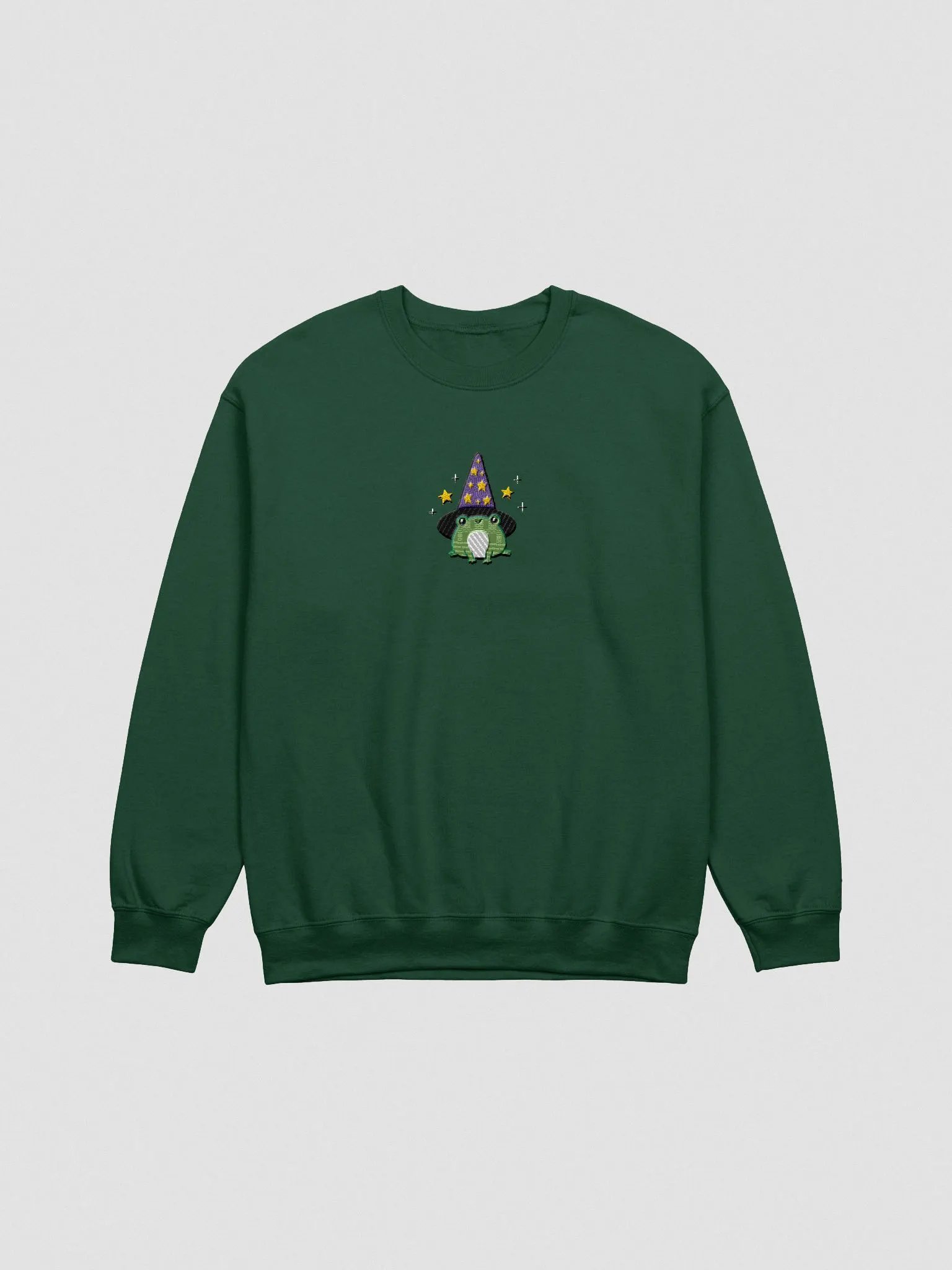 Wizard Frog Fantasy Crewneck Sweatshirt product image (4)