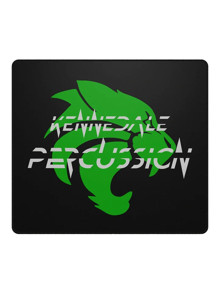 Gaming Mouse Pad with Kennedale Percussion Logo product image (2)