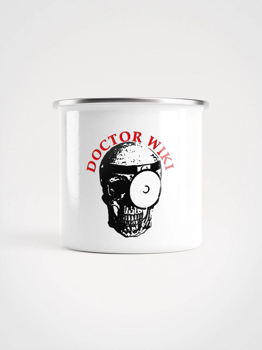 Doctor Wiki Enamel Mug product image (1)