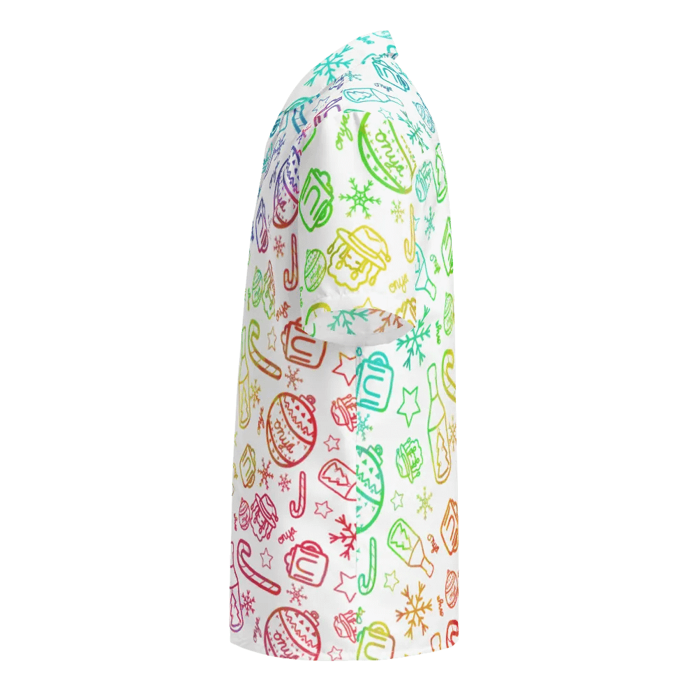 Limited Edition Christmas Rainbow Button Up Shirt product image (4)