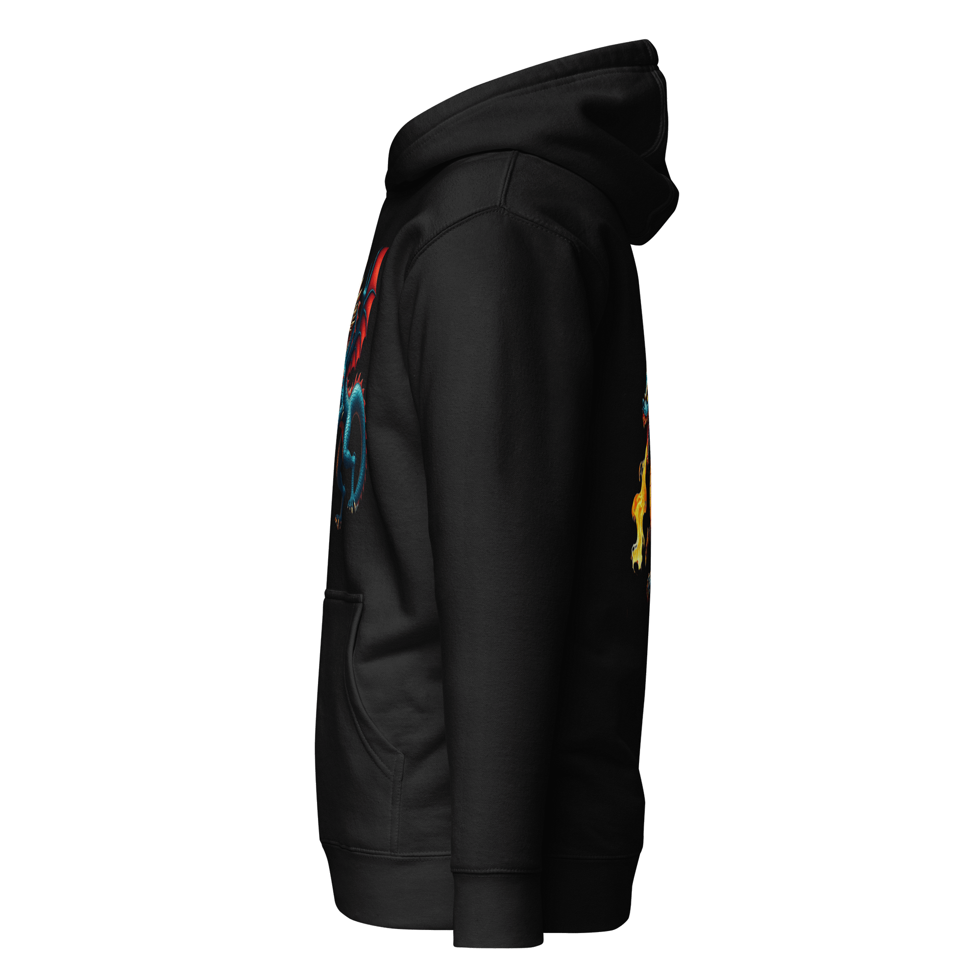 Japanese Ryu Dragon Unisex Hoodie product image (4)
