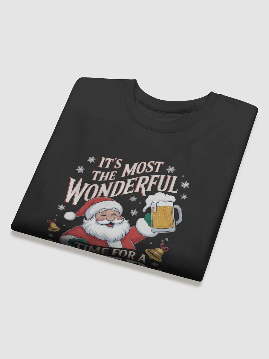 Santa’s Holiday Cheers Cotton Heritage Premium Sweatshirt product image (4)