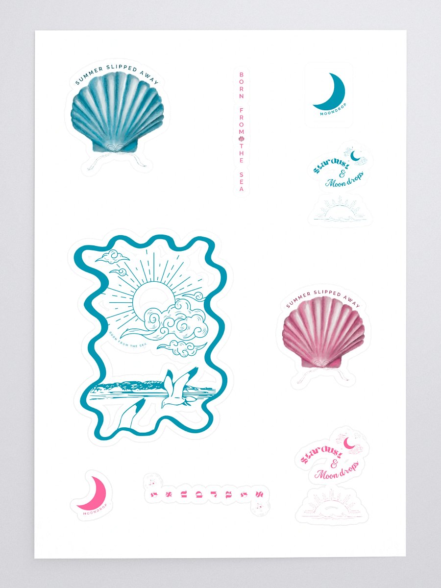 Born From the Sea Sticker Sheet product image (3)