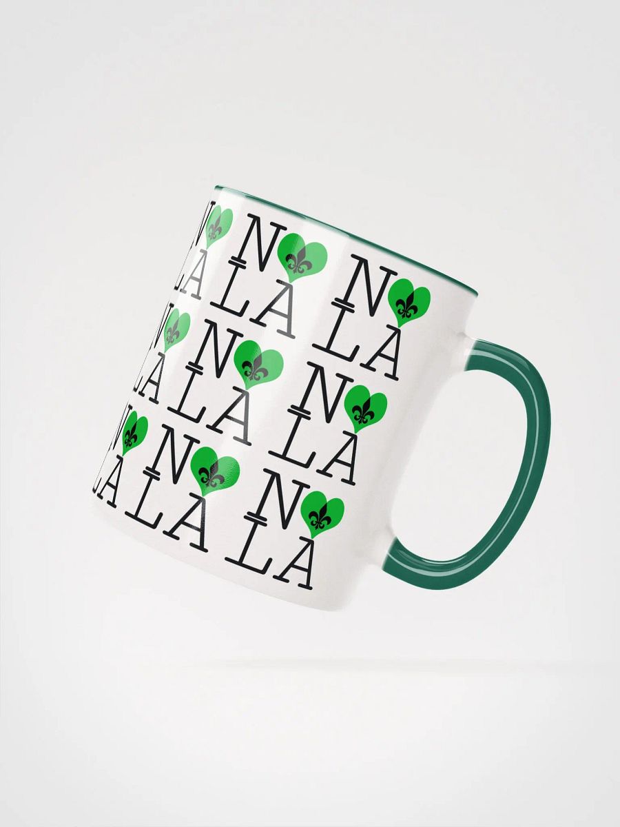 I LOVE NOLA **LEGACY COLOR MUG** (GREEN HEART FULL INFINITY) product image (2)