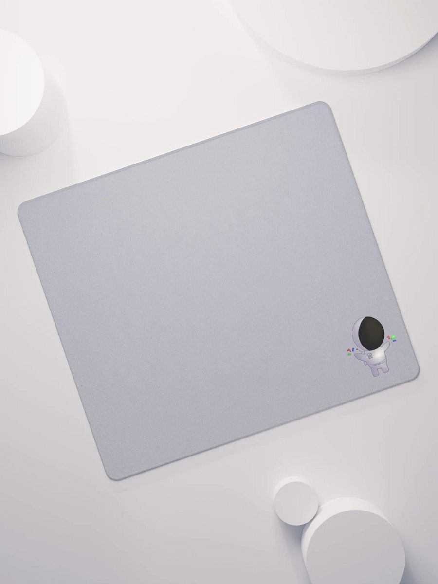 Light grey Gaming Mouse Pad with Chibi SoSillySal Avatar(2 Sizes) product image (7)
