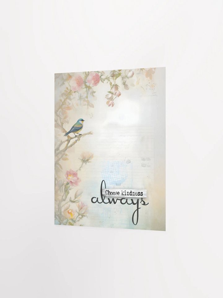 Choose Kindness Always Inspirational Poster product image (4)