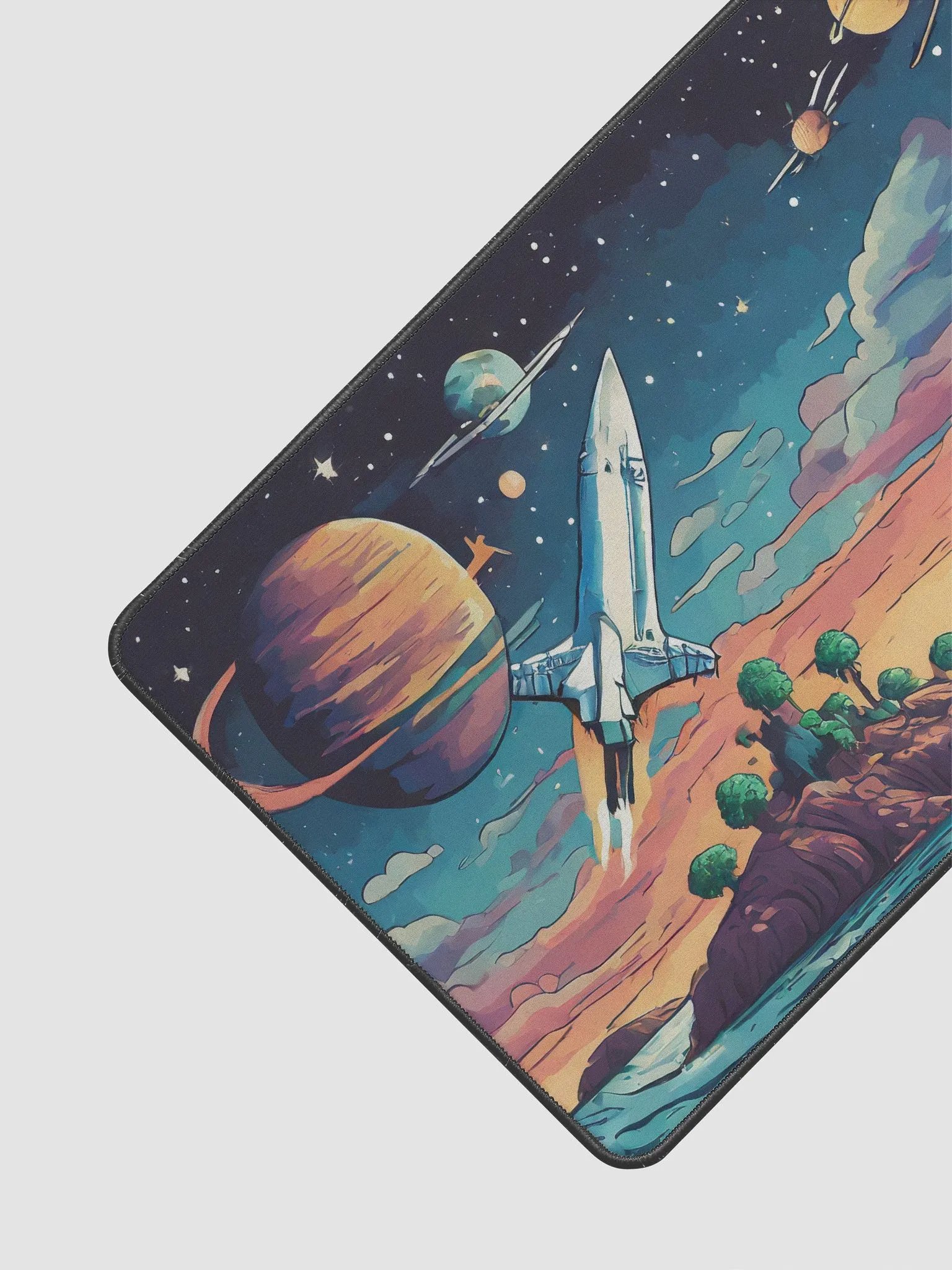 Summer Wind Charters: Space Sail Desk Mat product image (3)