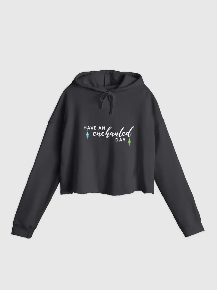 Enchanted Day Crop Hoodie - Dark ver. product image (1)