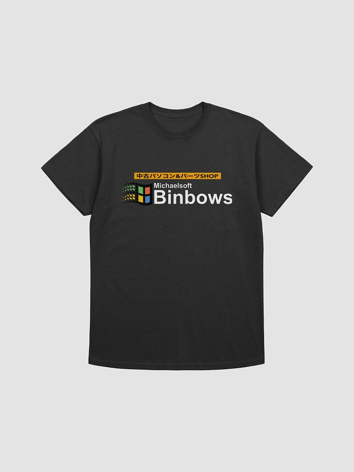 Michaelsoft Binbows Logo T-shirt, black product image (1)