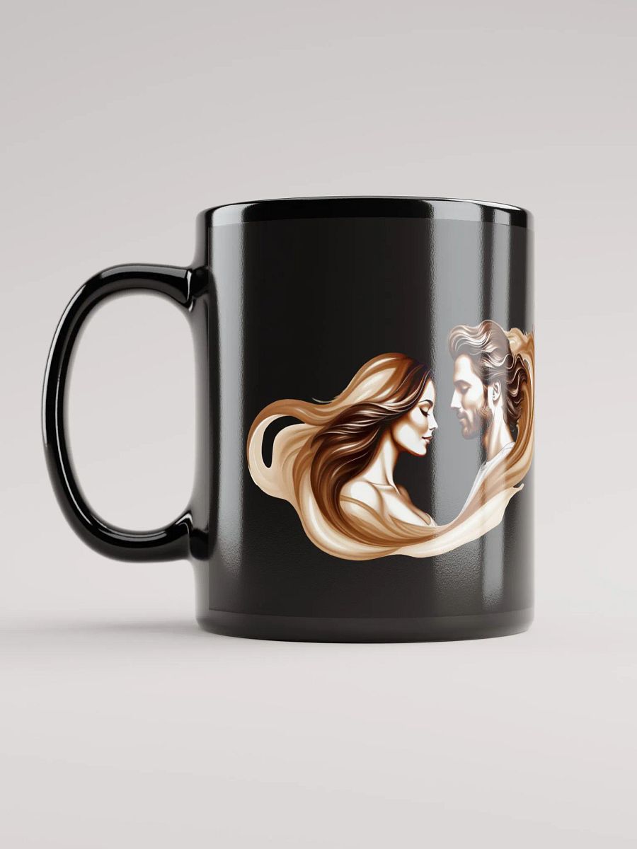 Intertwined Souls Black Glossy Mug product image (6)
