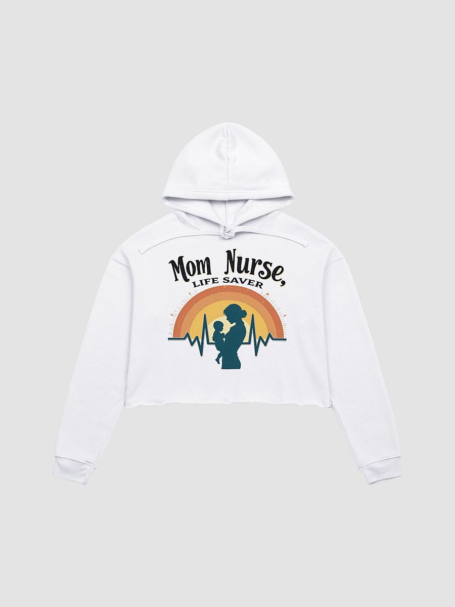 Rainbow Heartbeat Mom Nurse Hoodie product image (1)