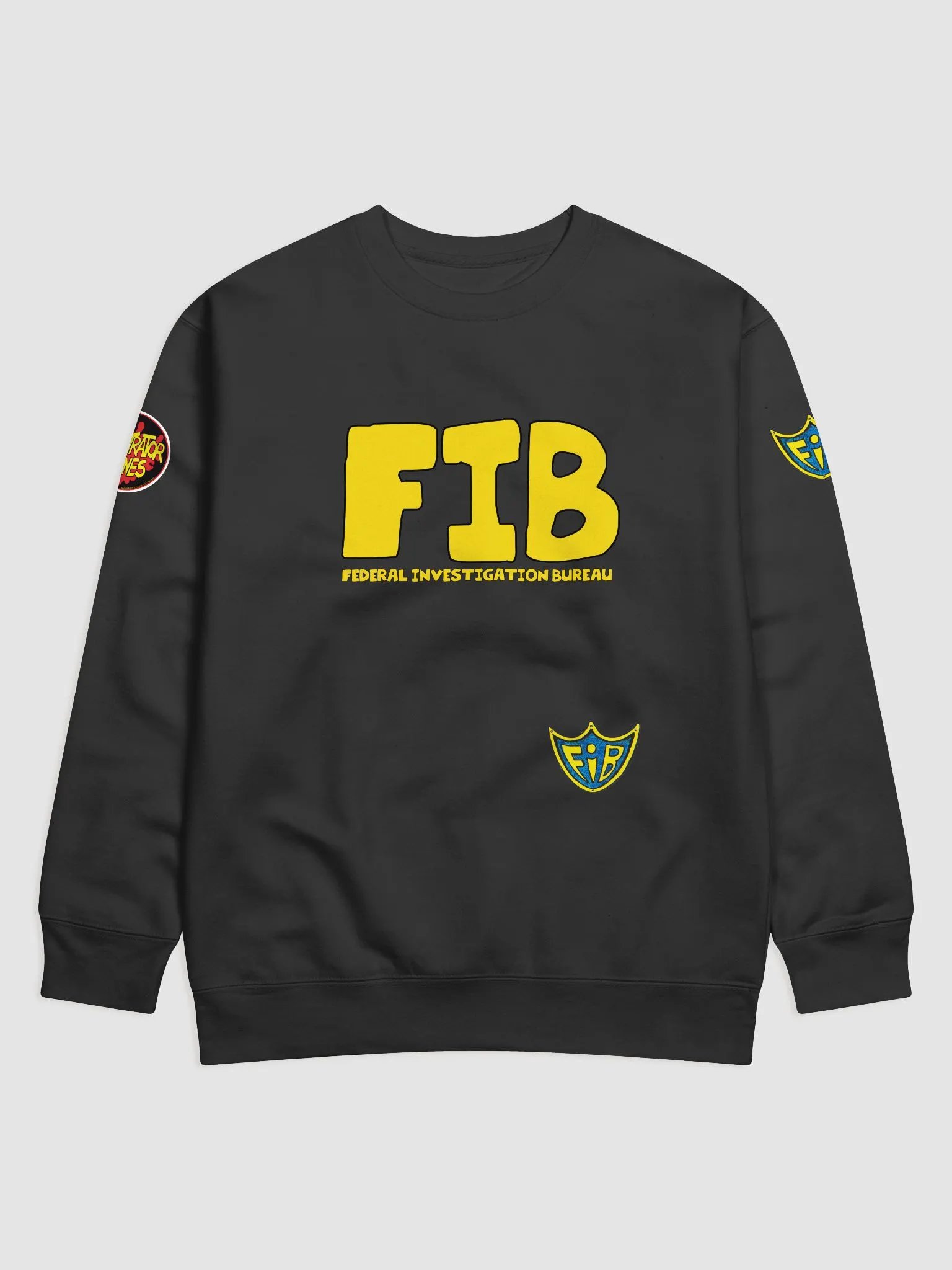 FIB FEDERAL INVESTIGATION BUREAU deluxe sweatshirt product image (1)