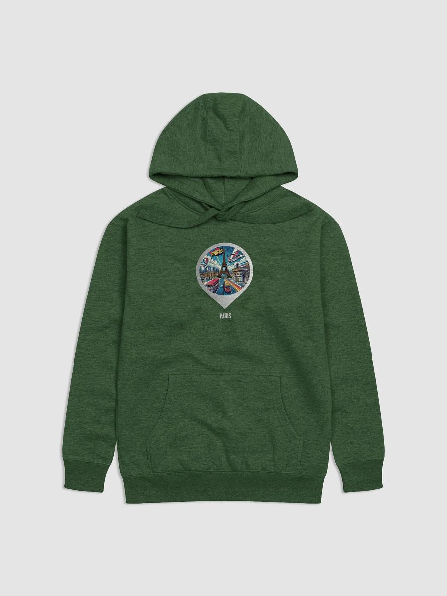 Cozy Comfort Unisex Hoodie | AI Design Paris city France product image (2)