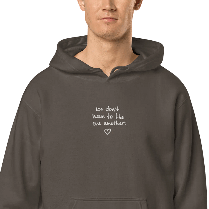 ONE ANOTHER embroidered pigment hoodie product image (2)
