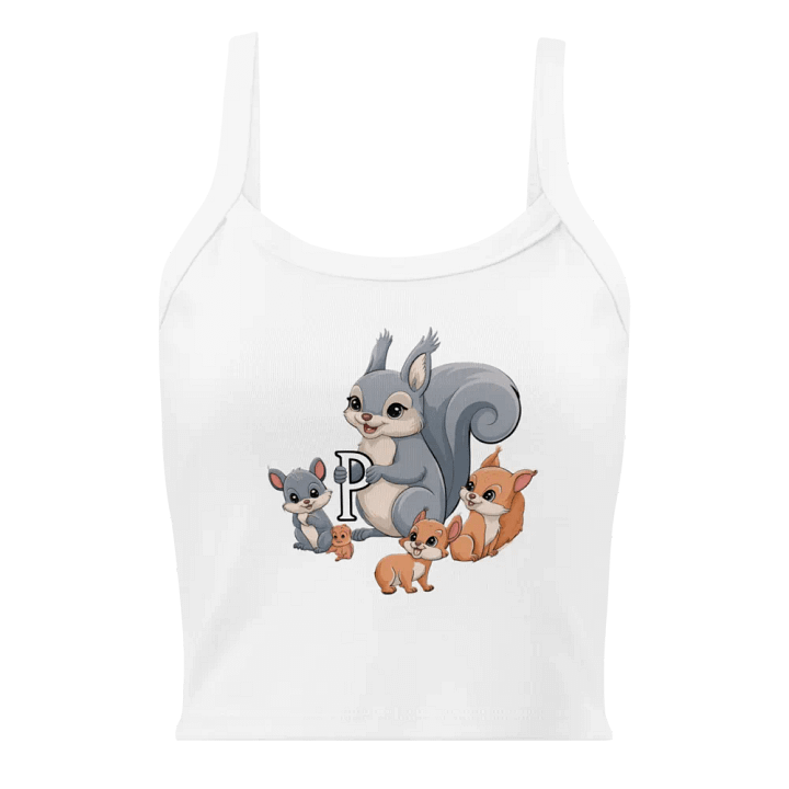 Cheerful Squirrel Party Tank Top product image (1)