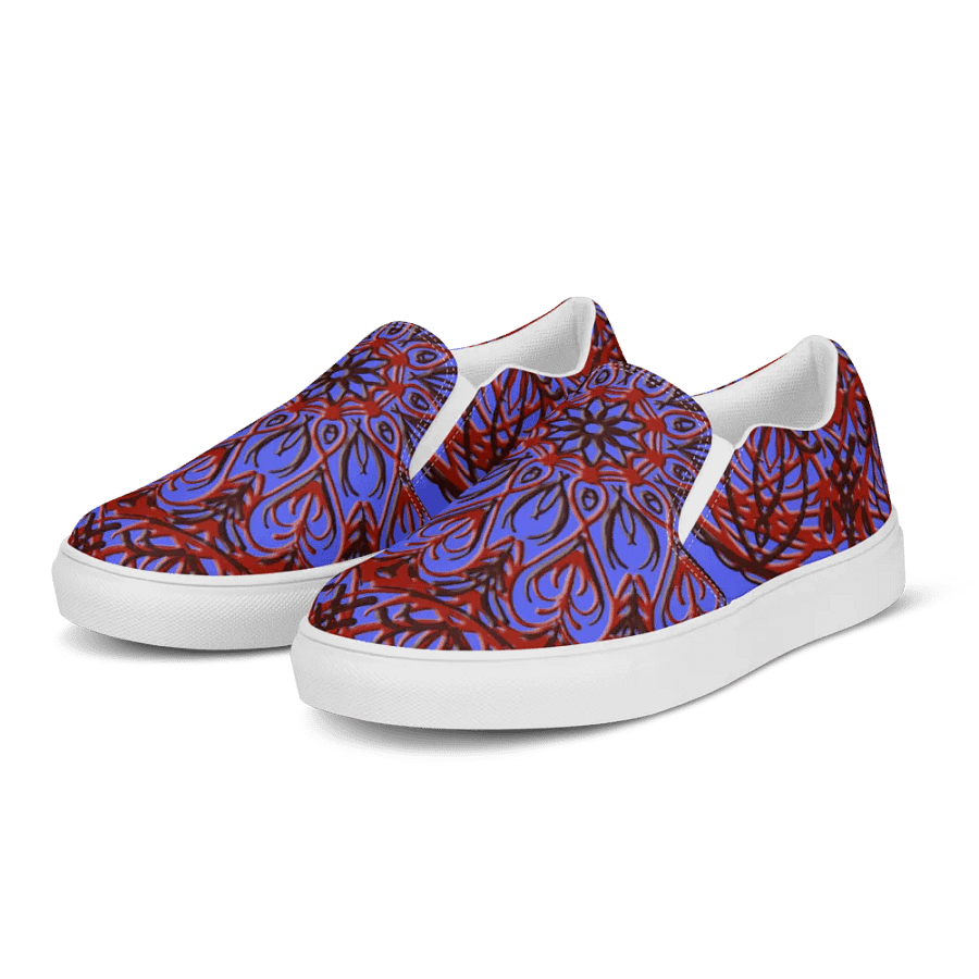 Mystic Red Mandala Slip-Ons product image (3)