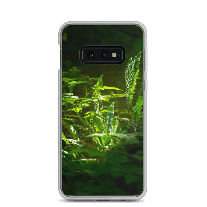 A little shot of sunshine in the wood's Samsung® Clear Case product image (3)