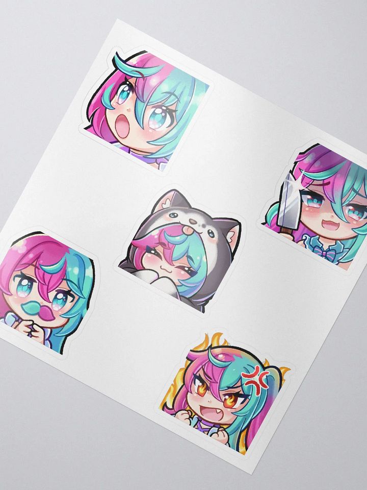 Emote Sticker Sheet product image (2)