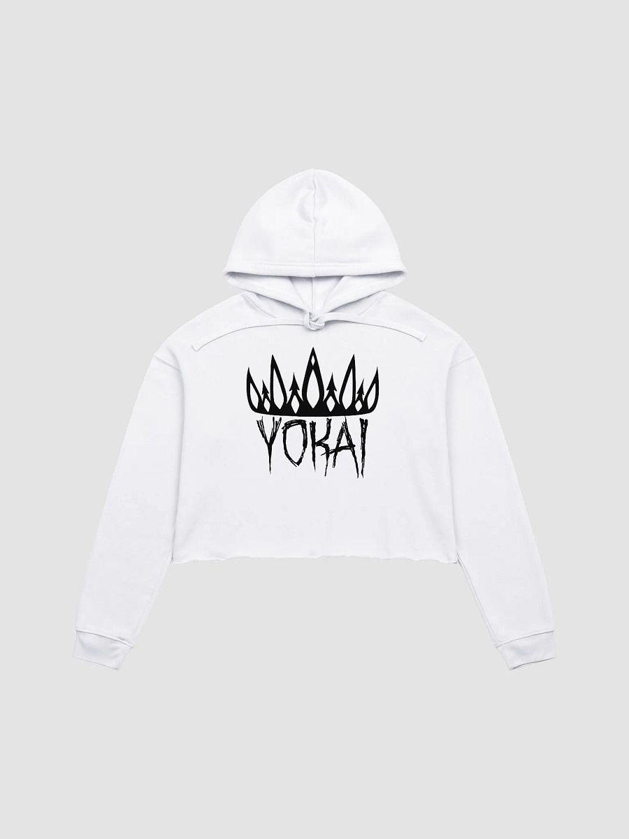 Yokai Queen (Large Black Logo) - Cropped Sweatshirt product image (1)