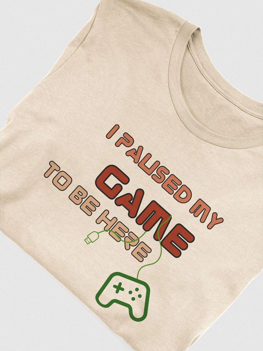 Paused My Game Tee Green product image (46)