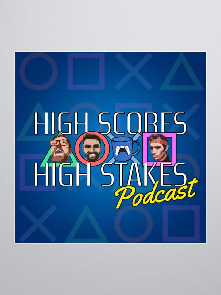 High Scores High Stakes Stickers product image (2)