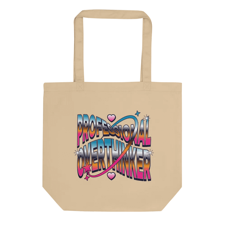 Professional Overthinker Vibrant Tote Bag product image (1)