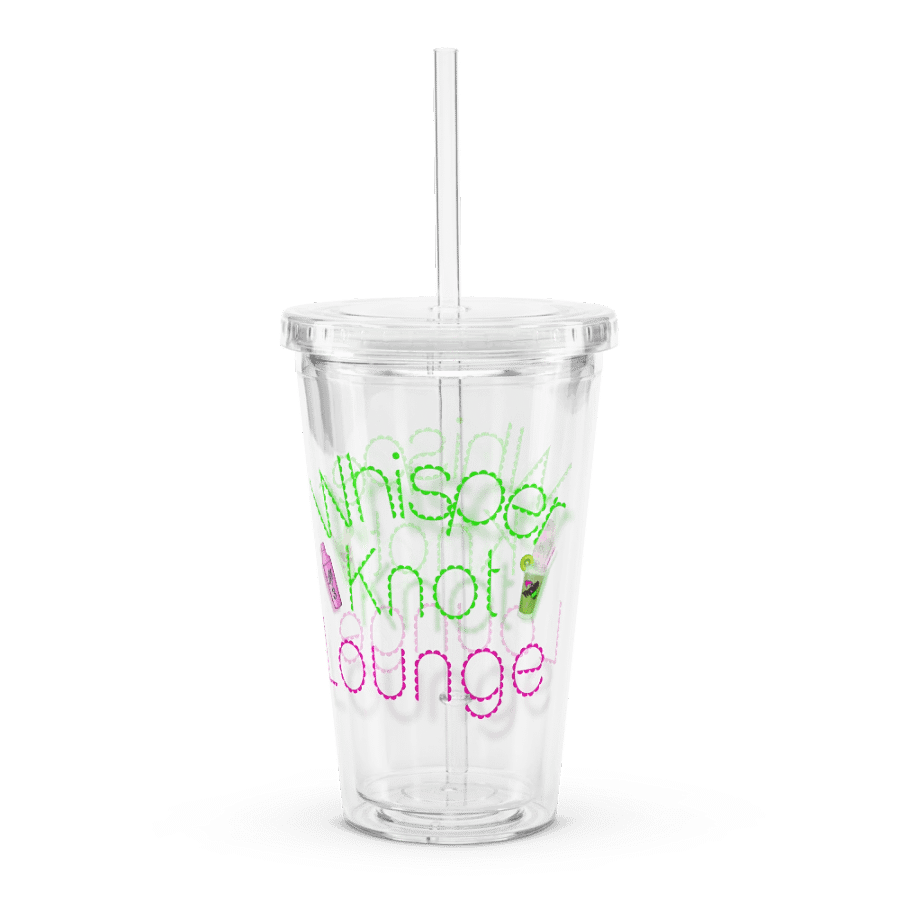 Whisper Knot Lounge Plastic Tumbler product image (1)