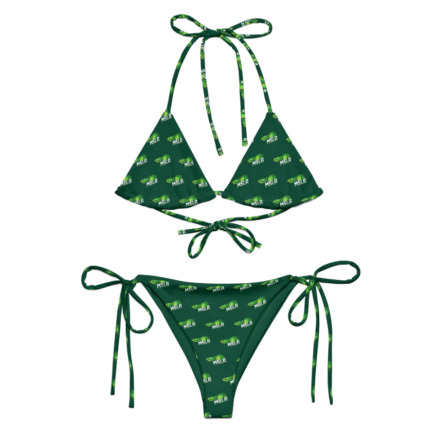 MSLA Green String Bikini product image (1)