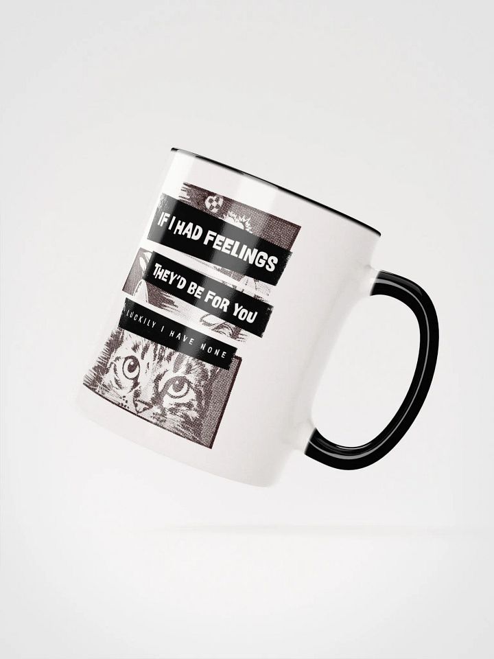 Vintage Cat Gaze - colored mug product image (12)