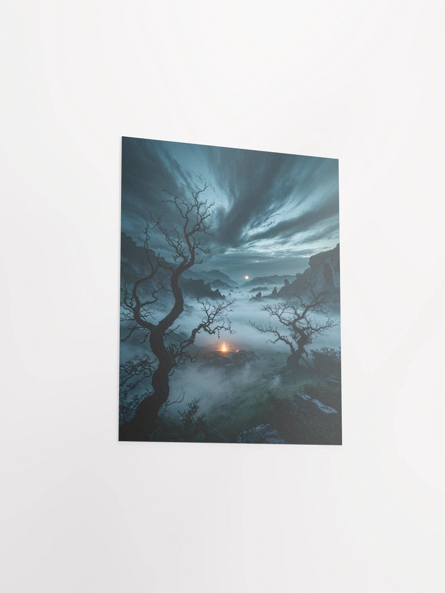 The Signal Beyond the Fog Matte Poster product image (36)