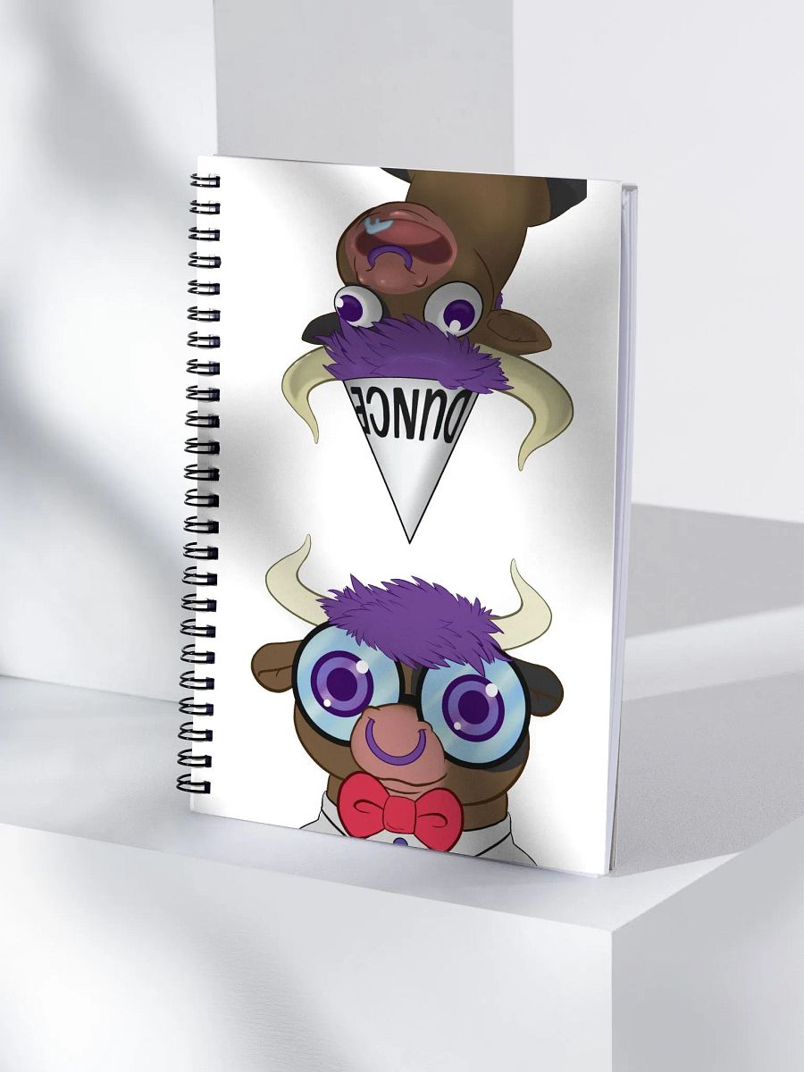 "The Duality of Bull" Spiral Notebook product image (4)