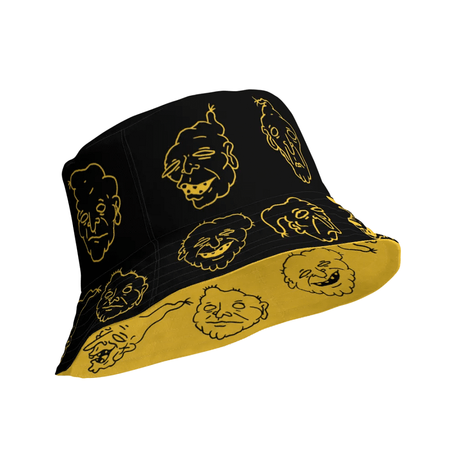 DOODLE BUCKET (YELLOW REVERSABLE) product image (6)