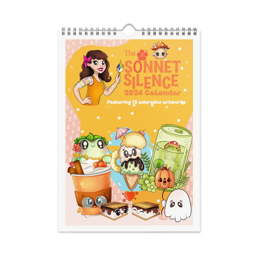 The Sonnet Silence 2024 Calendar product image (4)