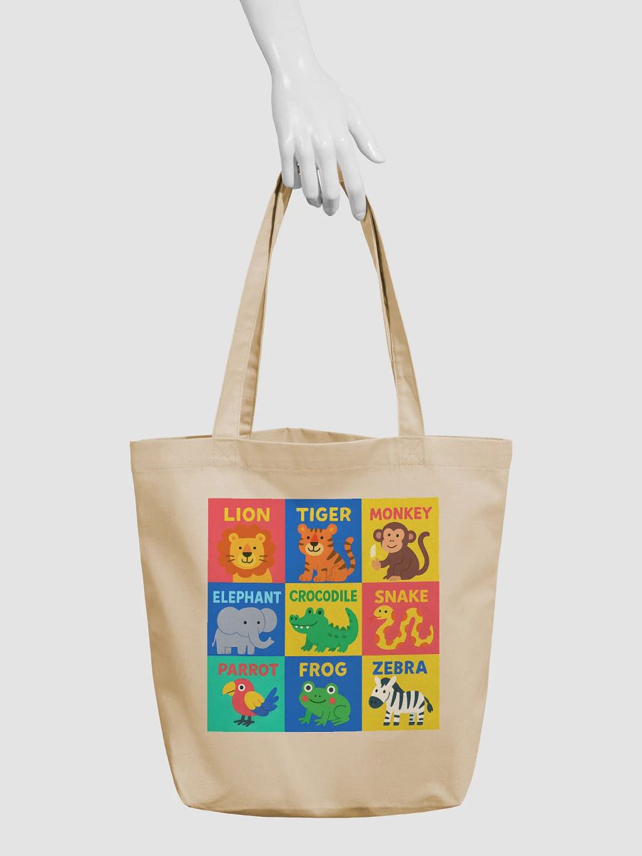 Wildlife Adventure Eco-Friendly Tote Bag product image (4)