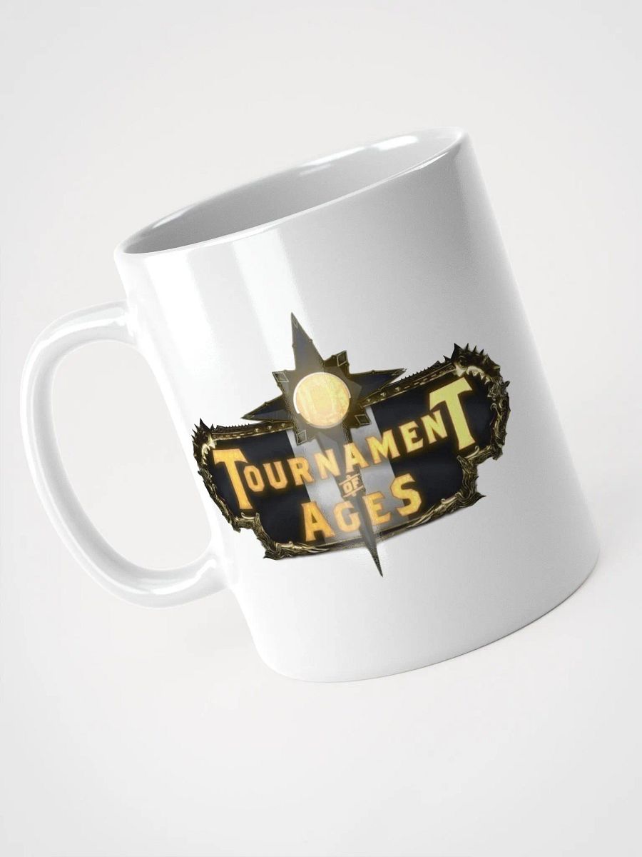 Tournament of Ages - Full Logo - White Glossy Mug product image (3)
