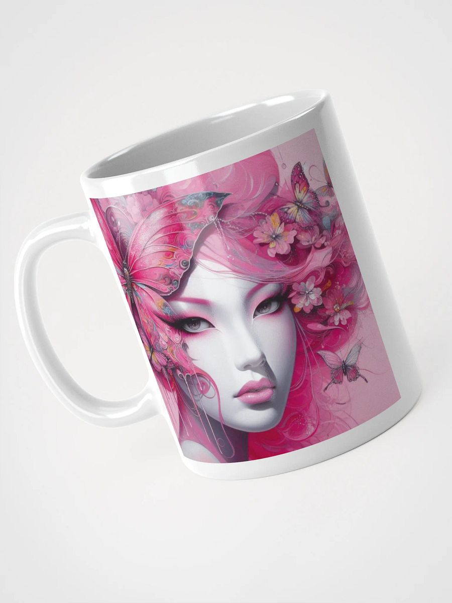 Pink Butterfly Mug product image (7)