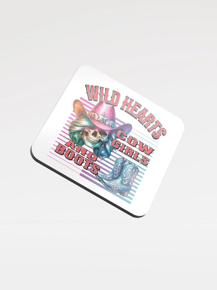 Wild Hearts Cowgirls And Boots Coaster Set product image (1)