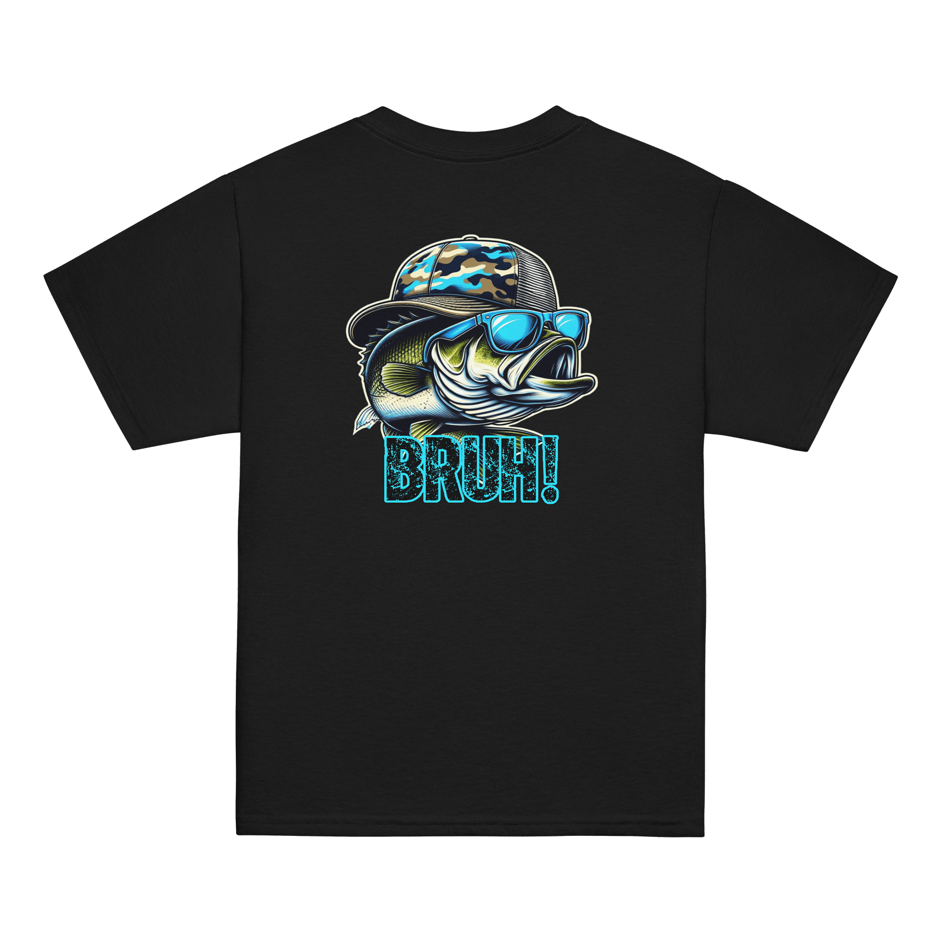 Bass Fish Bruh Youth Tee product image (5)