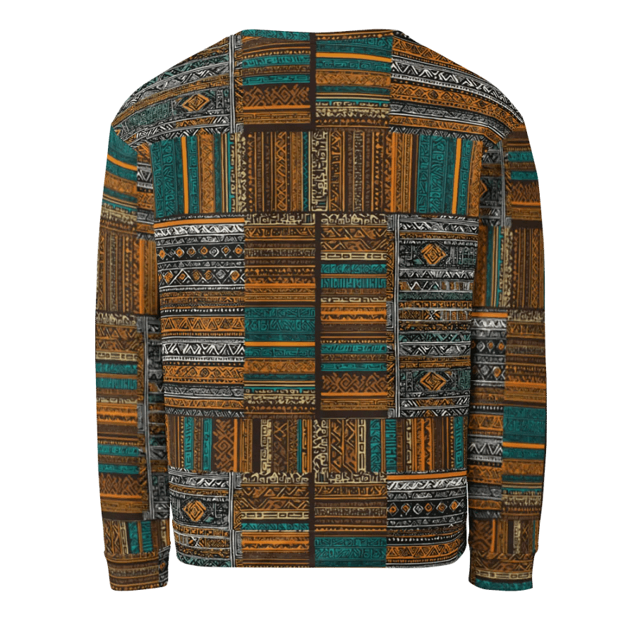 Tribal Ambassador Pattern | Recycled Unisex Sweatshirt product image (8)