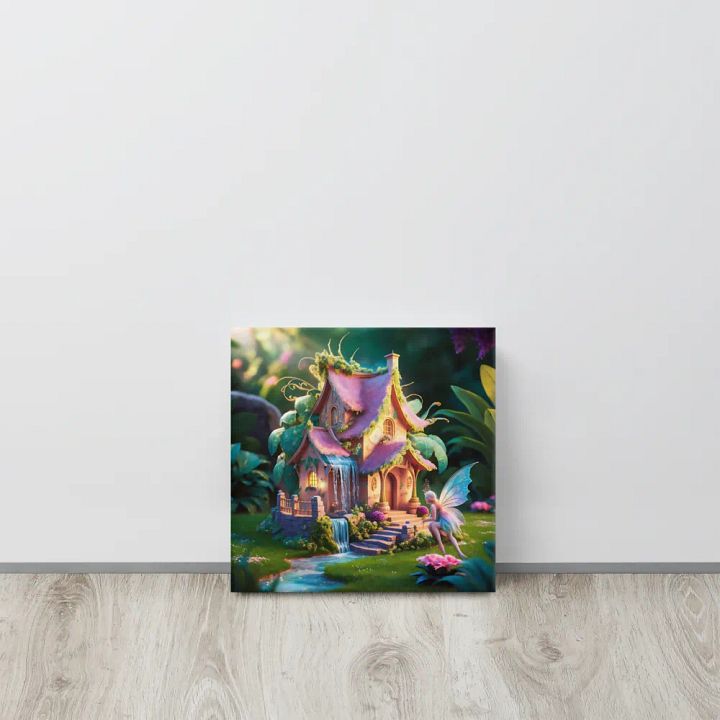 Watercolour Fairy House Art - v2 product image (2)