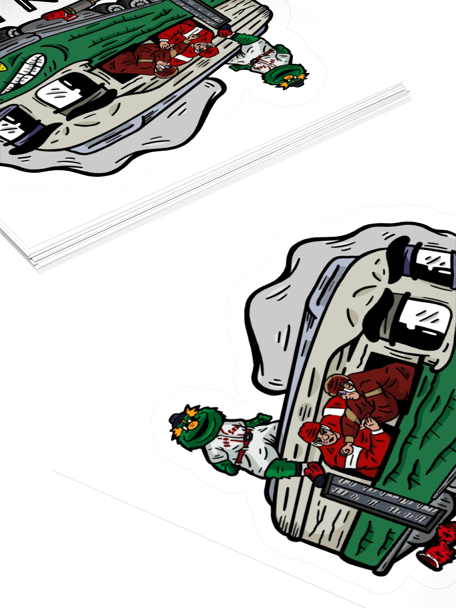 GREEN LINE STICKER product image (11)