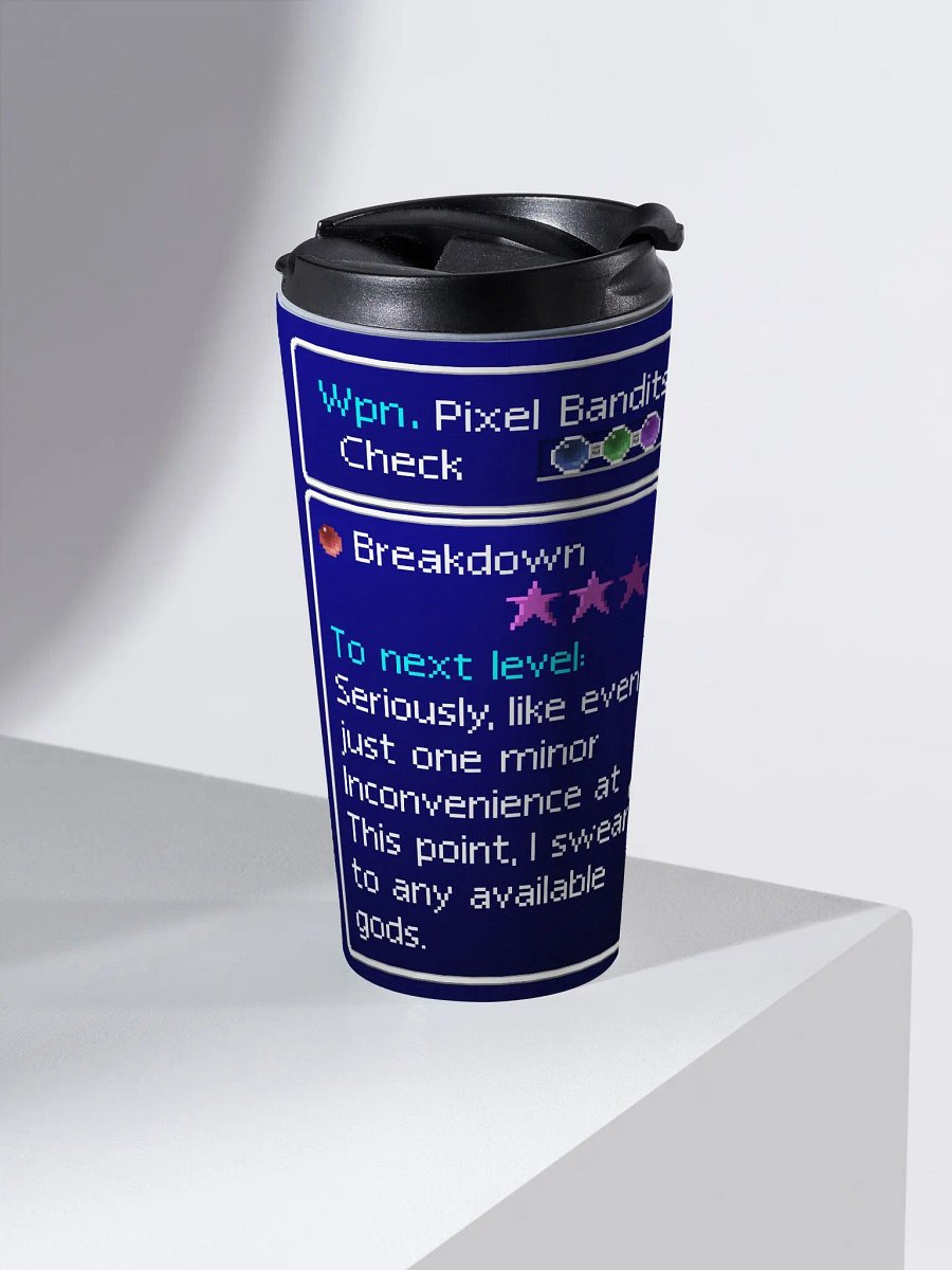 Essential Materials (GamerPraggers' Edition) Travel Mug product image (1)