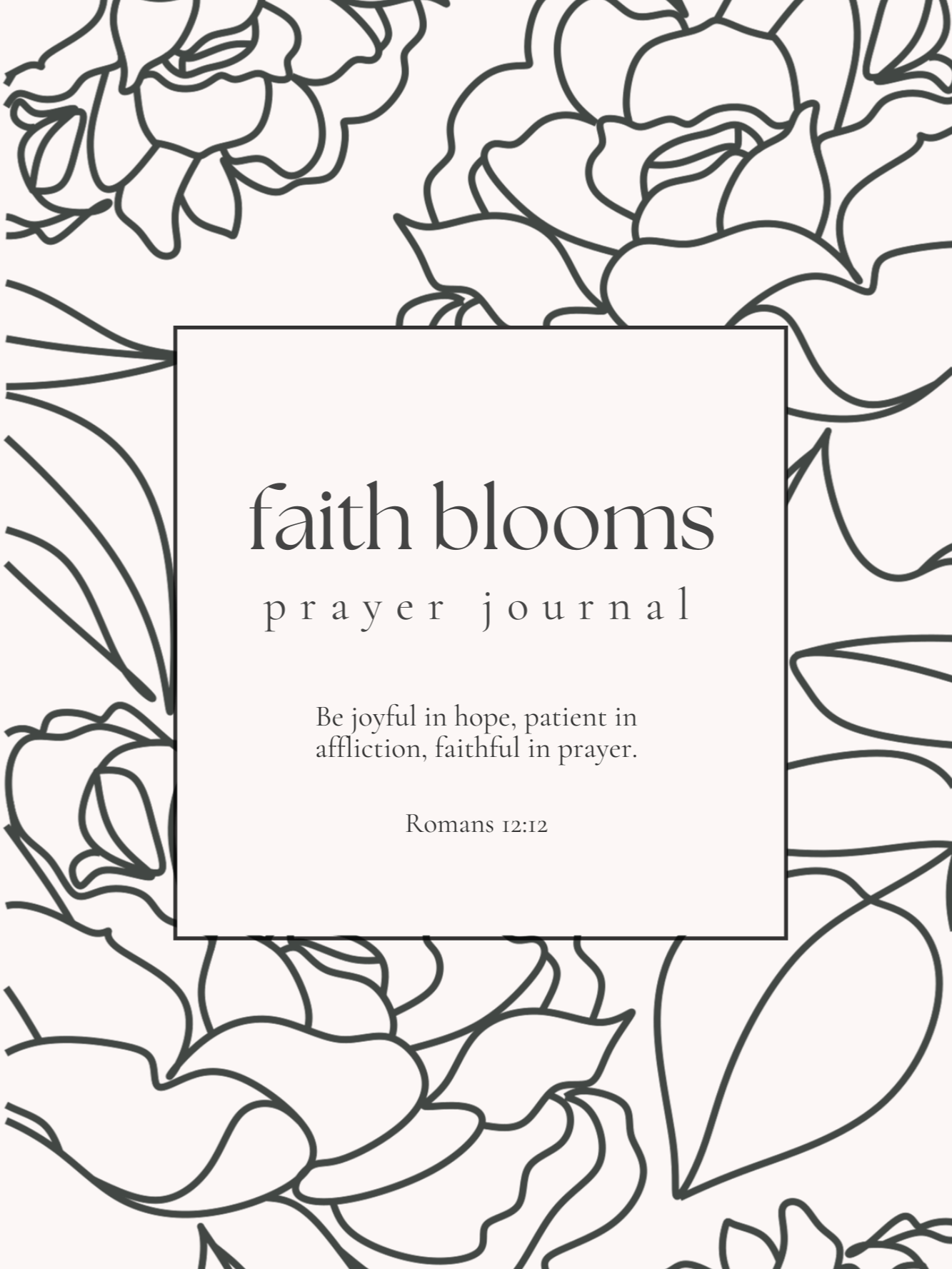 Faith Blooms Prayer Journal product image (1)