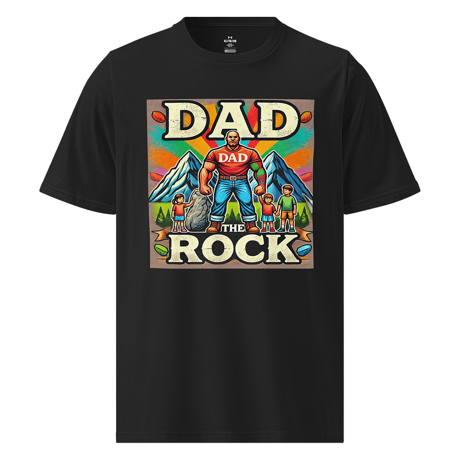 Dad The Rock Athletic Tee product image (1)