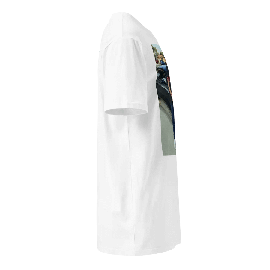 White Bino T-Shirt Premium Heavyweight Tee product image (4)