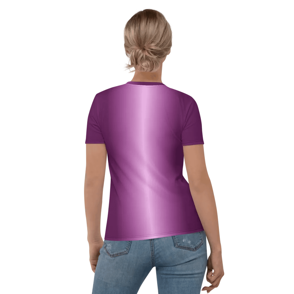 Messy Bun Mom Life All Over Print t-shirt product image (6)