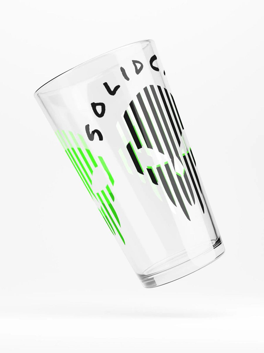SolidCast Shaker Pint Glass by Allcolor UV product image (4)